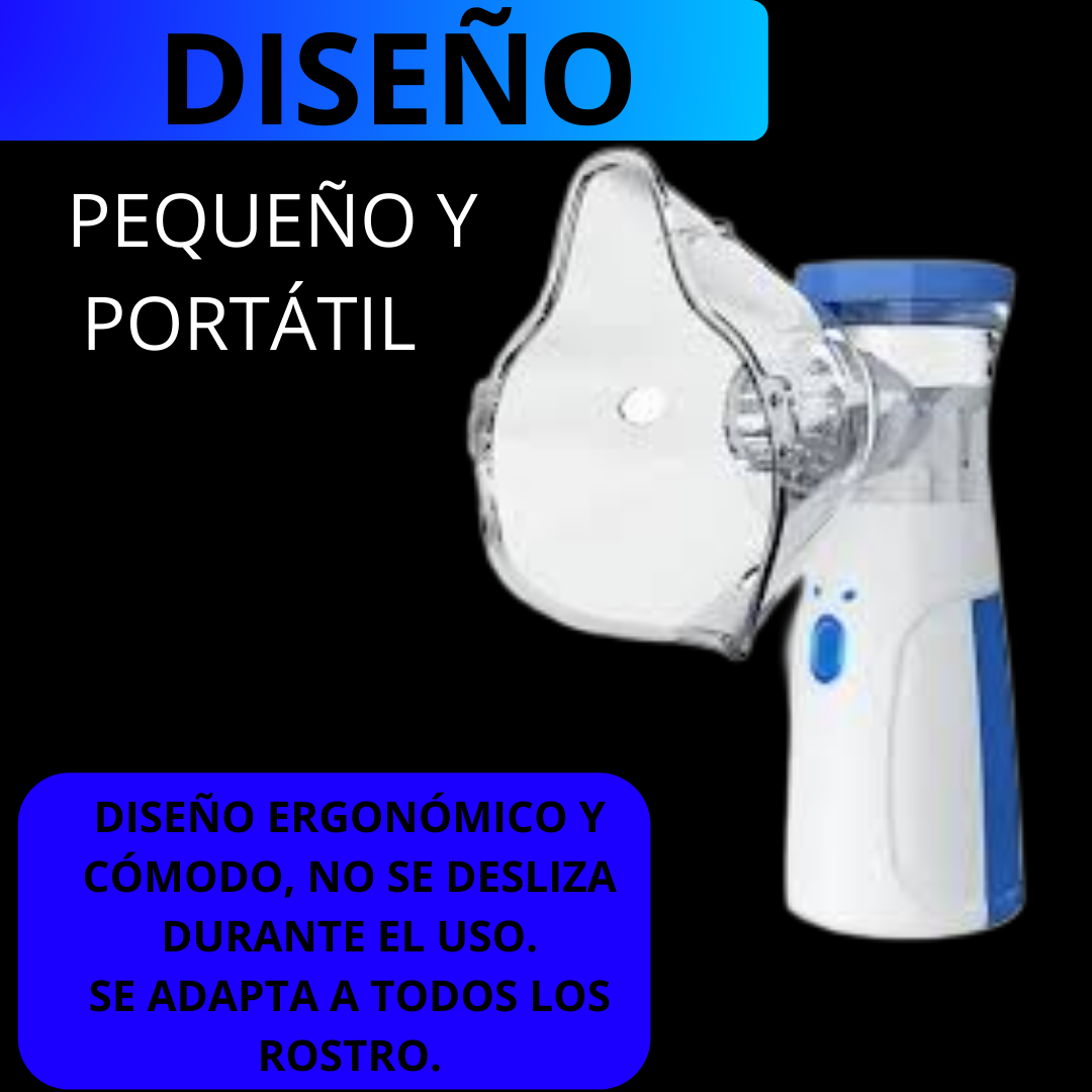 Nebulizador Portátil Para Adultos Y Niño