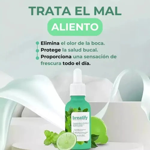 "BREATIFY" GOTAS CONTRA EL MAL ALIENTO